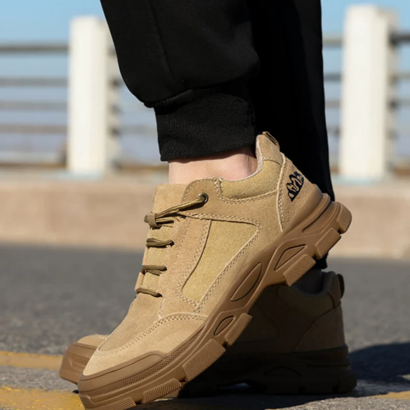📢📢50 % de réduction !!!🎅🎄Promotion de Noël Chaussures de travail de sécurité à l'épreuve de perforation pour hommes - Image 8