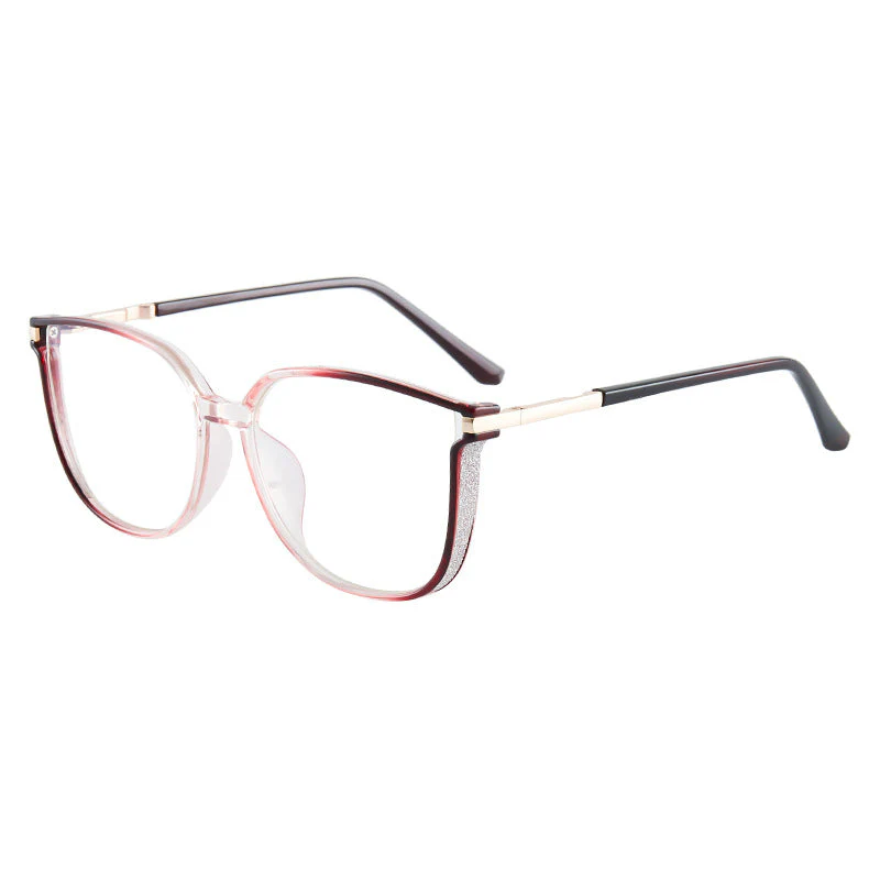 ✨Le cadeau idéal❤️ - Lunettes de mode oversize pour femmes avec protection HD contre la lumière bleue - Image 3