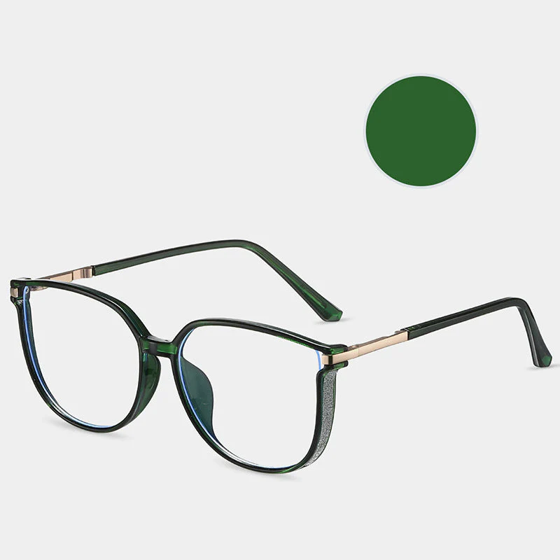✨Le cadeau idéal❤️ - Lunettes de mode oversize pour femmes avec protection HD contre la lumière bleue - Image 5
