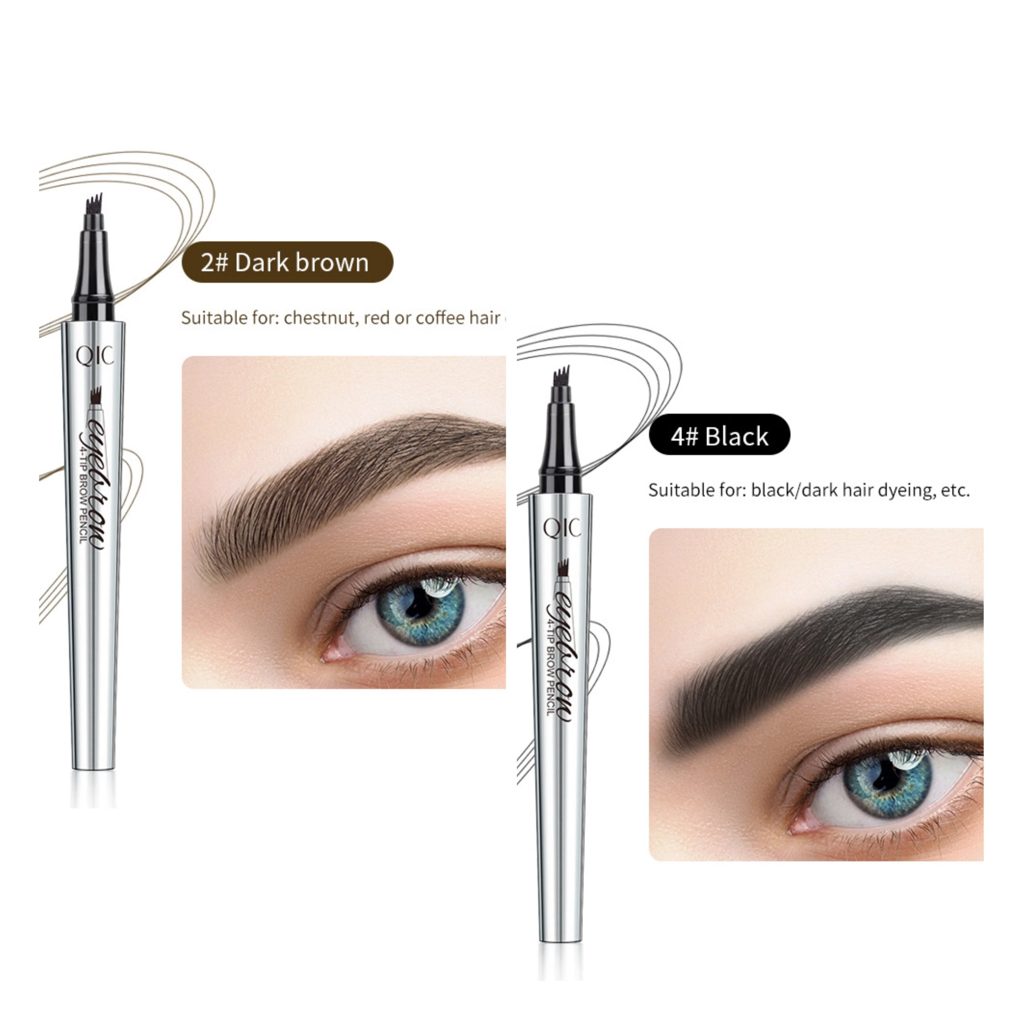 📢📢Achetez-en 1, obtenez-en 1 gratuit⏰Crayon de tatouage 3D imperméable à 4 pointes de fourche pour microblading (🔥 achetez-en 1, obtenez-en 1 gratuit) - Image 20
