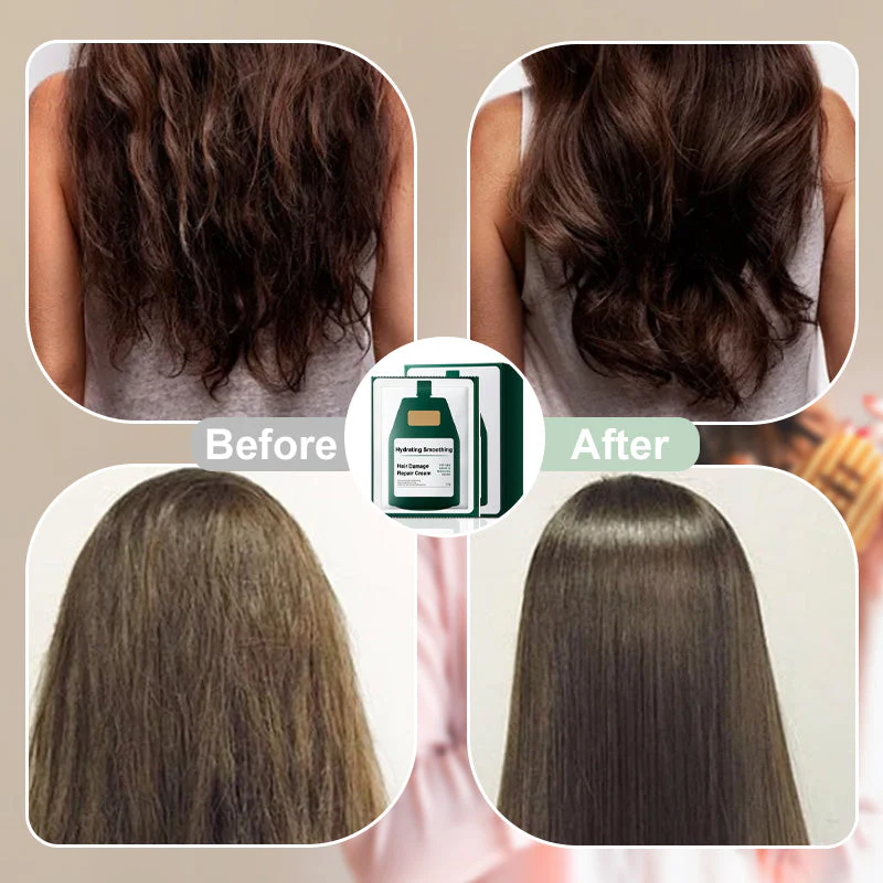 📢📢 50 % DE RÉDUCTION !! ✨Crème réparatrice hydratante et lissante pour cheveux abîmés🌿💦 - Image 2