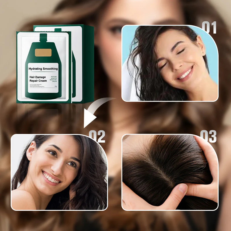 📢📢 50 % DE RÉDUCTION !! ✨Crème réparatrice hydratante et lissante pour cheveux abîmés🌿💦 - Image 6