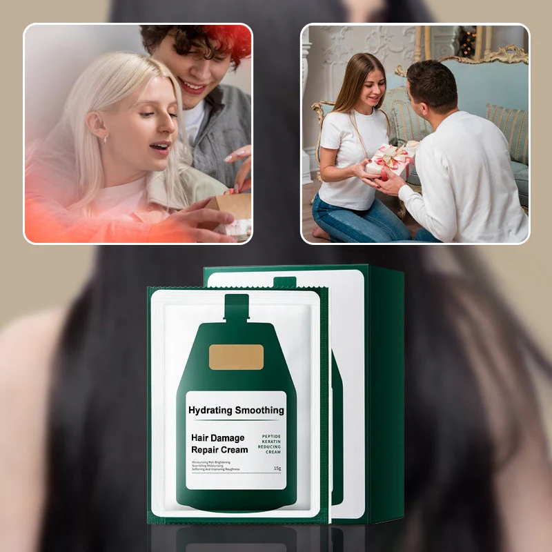 📢📢 50 % DE RÉDUCTION !! ✨Crème réparatrice hydratante et lissante pour cheveux abîmés🌿💦 - Image 8