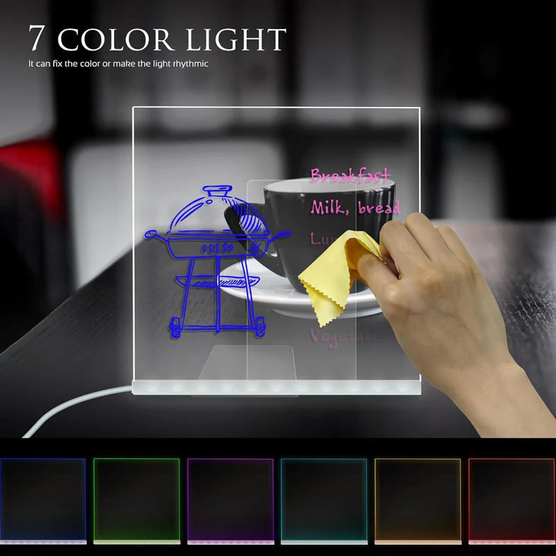 🖼️🎨✨Illuminated LED Message Writing Board - Image 3