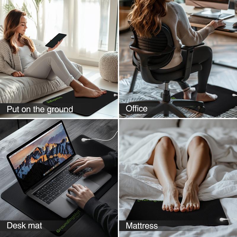 📢📢50% de réduction !! ⏰Tapis de mise à la terre d'intérieur pour un meilleur sommeil - Image 7