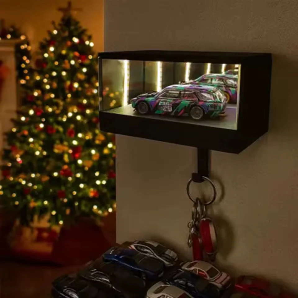 📢📢50 % DE RÉDUCTION !!! 🎅 Porte-Clés Garage Infini - Effet Tunnel Lumineux LED, Arrêt Automatique, Cadeau Voiture 🚗✨ - Image 2