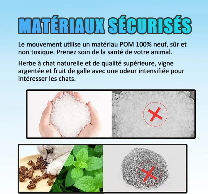 🔥Dernier jour 50% de réduction🐦Jouets à l'herbe à chat pour oiseaux à ailes battantes - Image 13