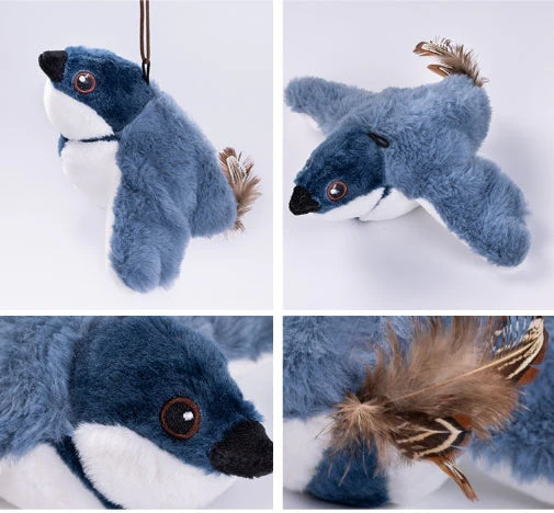 🔥Dernier jour 50% de réduction🐦Jouets à l'herbe à chat pour oiseaux à ailes battantes - Image 17