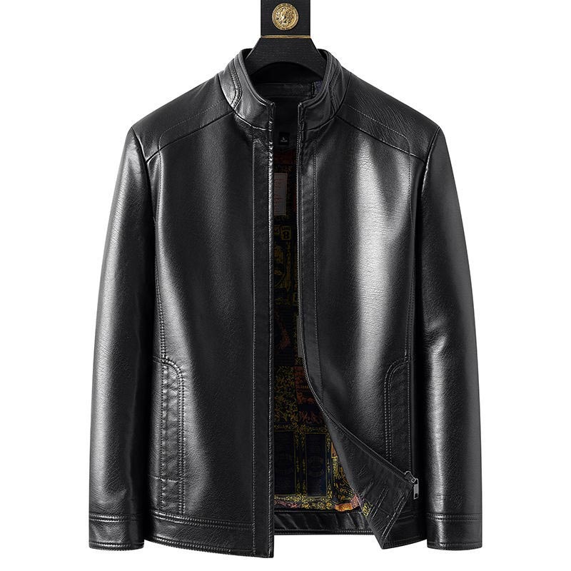 📢📢60 % de réduction !!⏰Veste Chaude en Cuir avec Doublure en Peluche pour Homme - Image 12