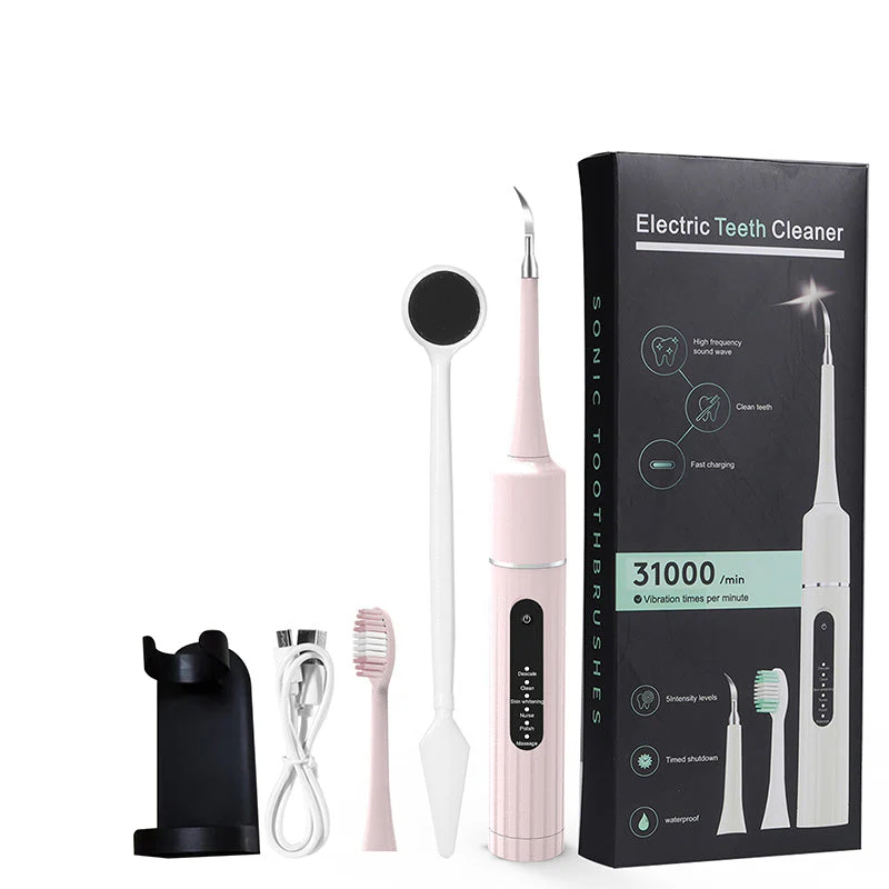 📢📢70 % de réduction !!!✨ Nettoyeur Dentaire Ultrasonique 5 en 1 - 3 Vitesses Réglables pour un Nettoyage Profond et Doux ✨📦 - Image 11