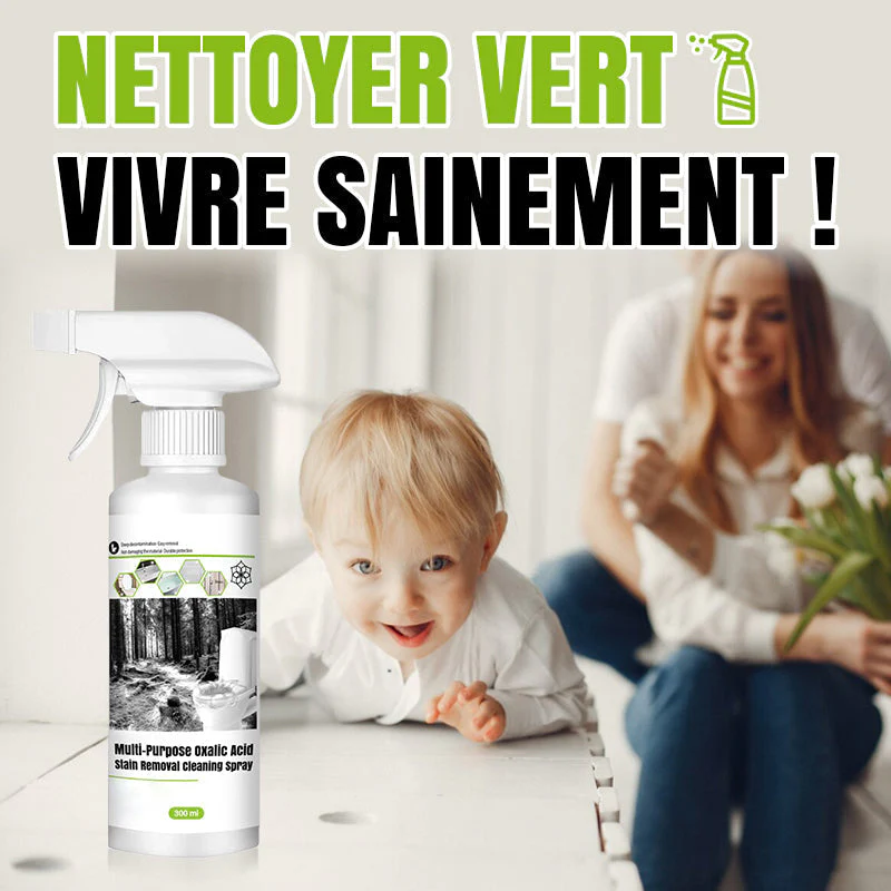 📢✨Achetez 3 et obtenez 2 gratuitement ! ! 💥Spray de Nettoyage Multi-usages à l'Acide Oxalique pour Éliminer les Taches - Image 8