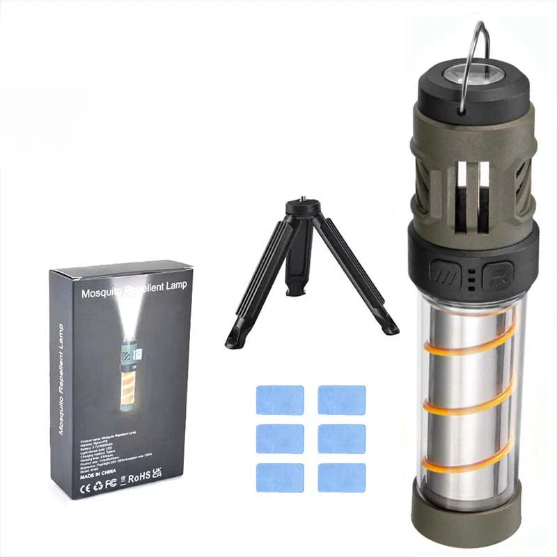 Répulsif anti-moust💥🏆✨iques et lampe de camping multifonctionnels, rechargeables et portables en un seul appareil ! - Image 13