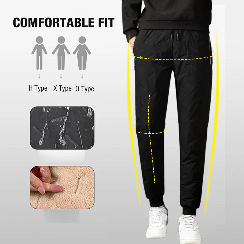 👖 60% DE RÉDUCTION ! ❄️ Pantalon de Jogging Thermique Unisexe - Isolation Chaude et Confortable pour Sport ou Quotidien en Hiver 🏃‍♂️📦 - Image 2
