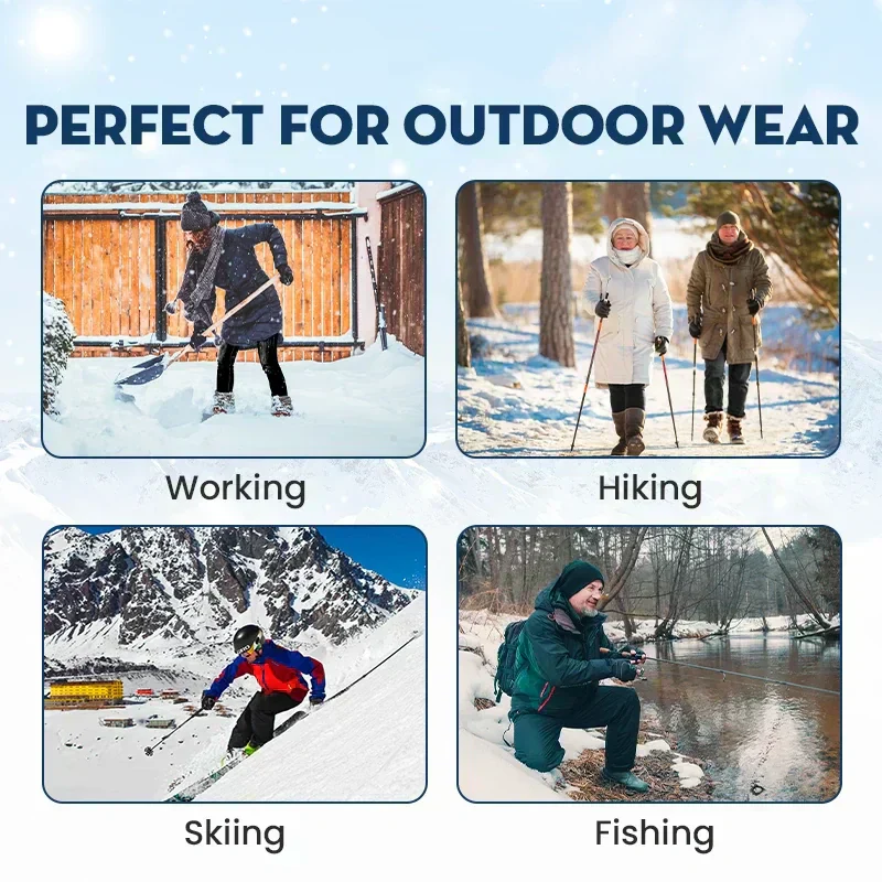 👖 60% DE RÉDUCTION ! ❄️ Pantalon de Jogging Thermique Unisexe - Isolation Chaude et Confortable pour Sport ou Quotidien en Hiver 🏃‍♂️📦 - Image 3