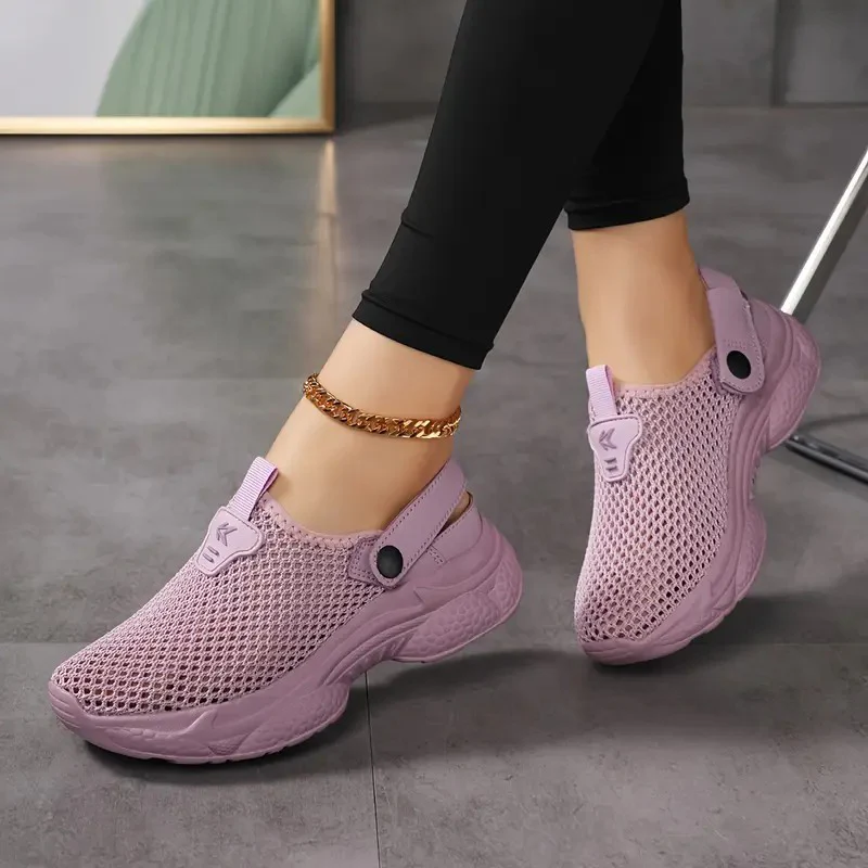 🔥 50 % dès maintenant ! 👟🌿 Baskets orthopédiques respirantes et antidérapantes pour femmes, conçues pour la randonnée et les activités de loisirs 🚶♀️🏞️✨ - Image 2