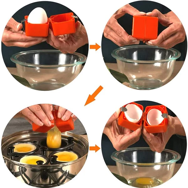 🔥Achetez-en 1, obtenez-en 1 gratuit 🔥Séparateur de coquilles d'œufs pour artefact de cuisine - Image 6