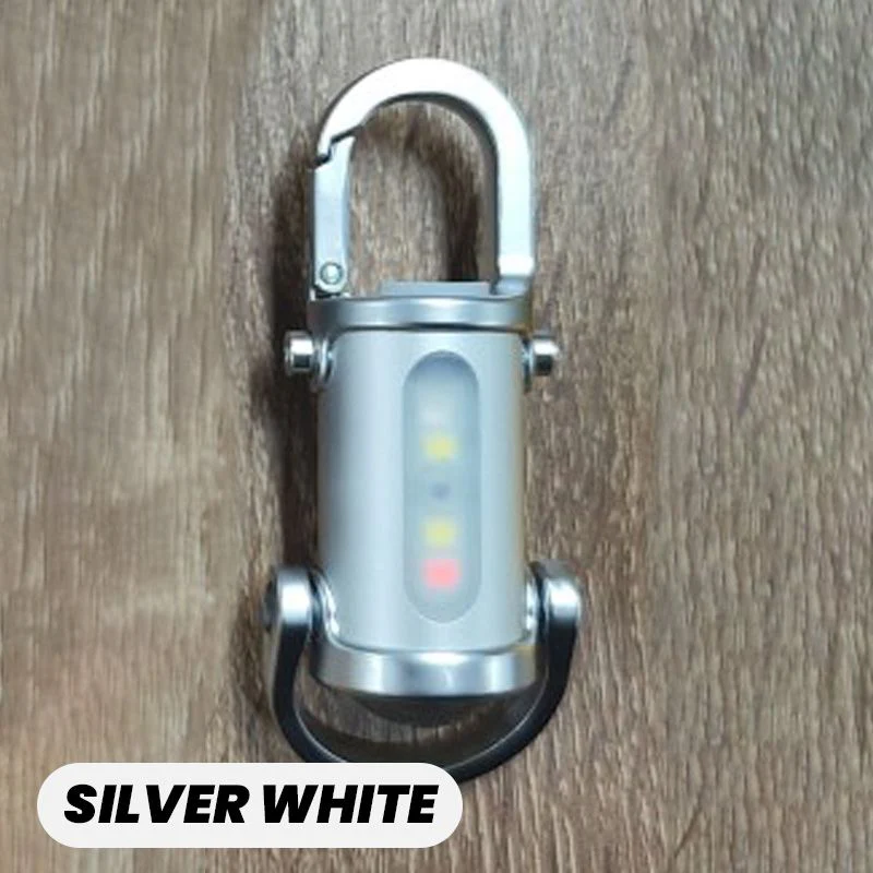 ✨✨💡Vente chaude 70% de réduction 🔥 1200lm super lumineux Mini porte - clés lampe de poche étanche - Image 10