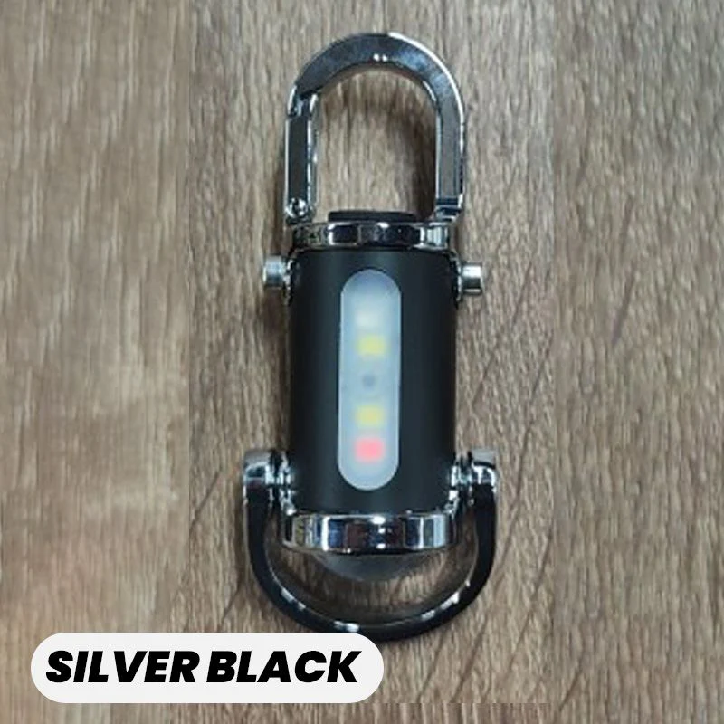 ✨✨💡Vente chaude 70% de réduction 🔥 1200lm super lumineux Mini porte - clés lampe de poche étanche - Image 12
