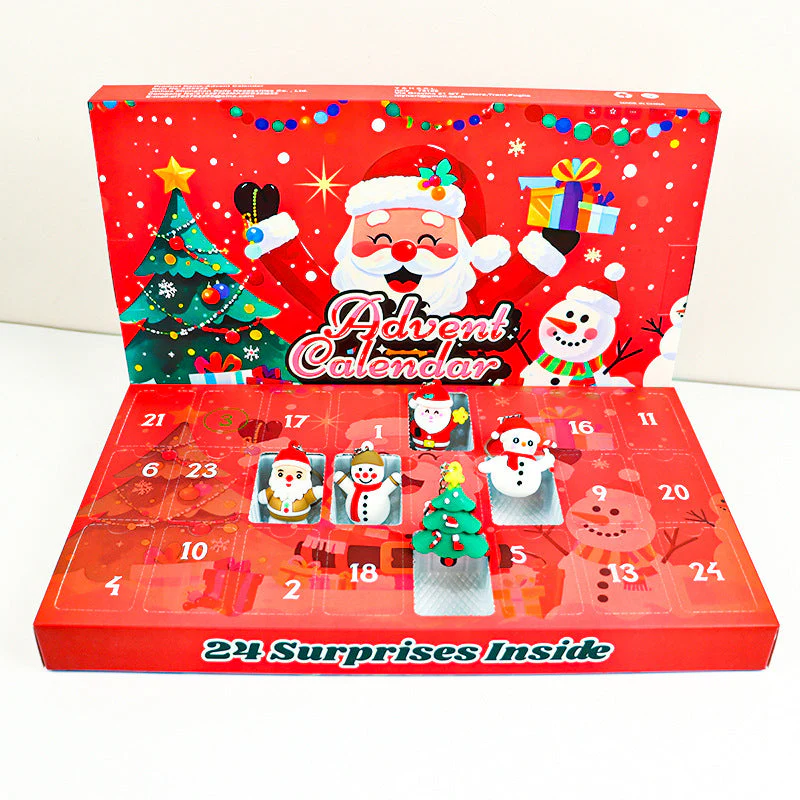 📢📢50% DE RÉDUCTION ! ❄️Calendrier de l'Avent de Noël pour enfants avec jouets surprises
