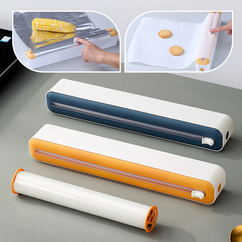📢📢50 % de réduction !!!🎅Distributeur mural de film alimentaire pour cuisine - Image 12