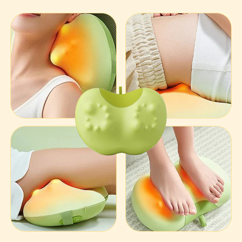 Oreiller de massage 3D pétrissant pour le cou et le dos avec chaleur⌛⌛3 dernières heures : Grande vente💰💰 - Image 4