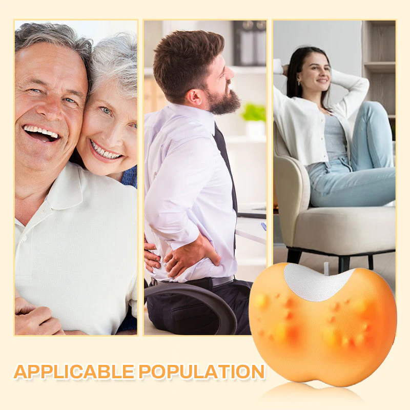 Oreiller de massage 3D pétrissant pour le cou et le dos avec chaleur⌛⌛3 dernières heures : Grande vente💰💰 - Image 8
