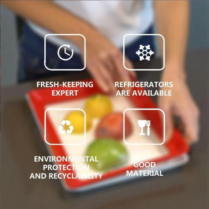 🌿  Conception écologique - plateaux de conservation des aliments réutilisables ( 🔥 Vente chaude achetez plus, obtenez plus! 🔥） - Image 3