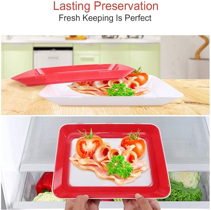 🌿  Conception écologique - plateaux de conservation des aliments réutilisables ( 🔥 Vente chaude achetez plus, obtenez plus! 🔥） - Image 6