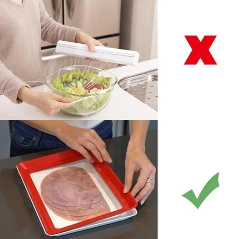 🌿  Conception écologique - plateaux de conservation des aliments réutilisables ( 🔥 Vente chaude achetez plus, obtenez plus! 🔥） - Image 7