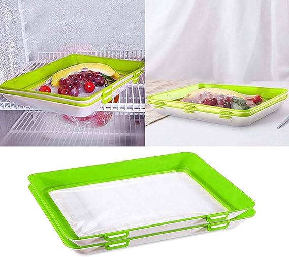 🌿  Conception écologique - plateaux de conservation des aliments réutilisables ( 🔥 Vente chaude achetez plus, obtenez plus! 🔥） - Image 9