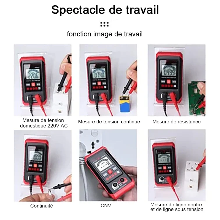 🔥Vente des 3 derniers jours-49 % de réduction🔥Multimètre digital - Image 13