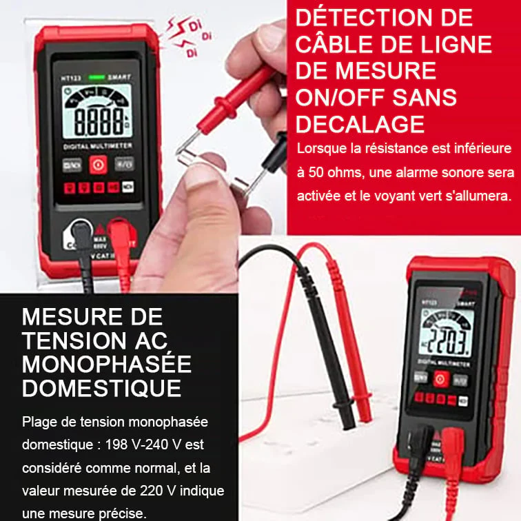 🔥Vente des 3 derniers jours-49 % de réduction🔥Multimètre digital - Image 3