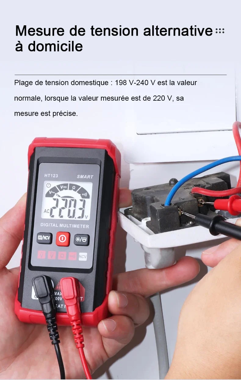 🔥Vente des 3 derniers jours-49 % de réduction🔥Multimètre digital - Image 8