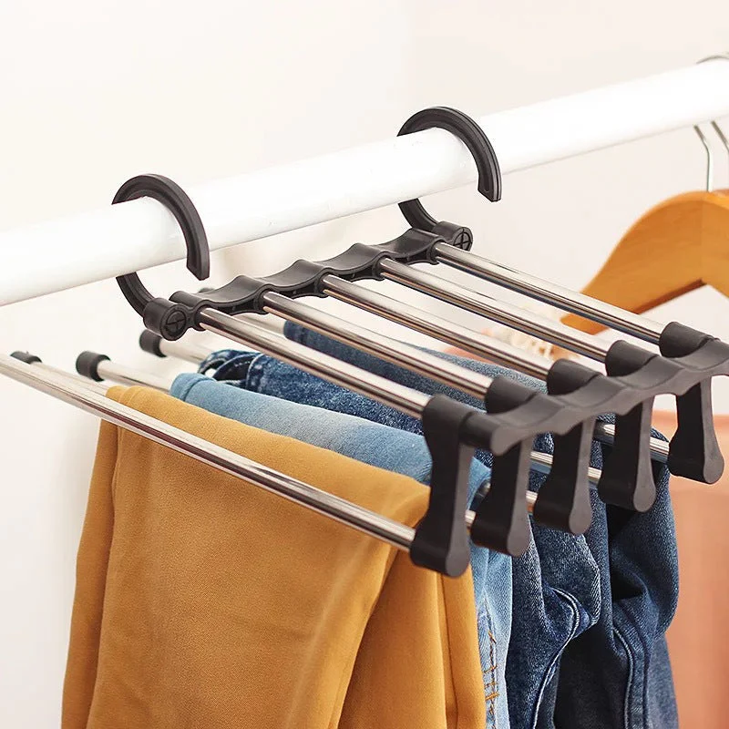 📢📢Acheter 5 recevoir 5 gratuits⏰Porte-Pantalons Multifonctionnel – Gain de Place et Pratique 🌟🏆 - Image 10