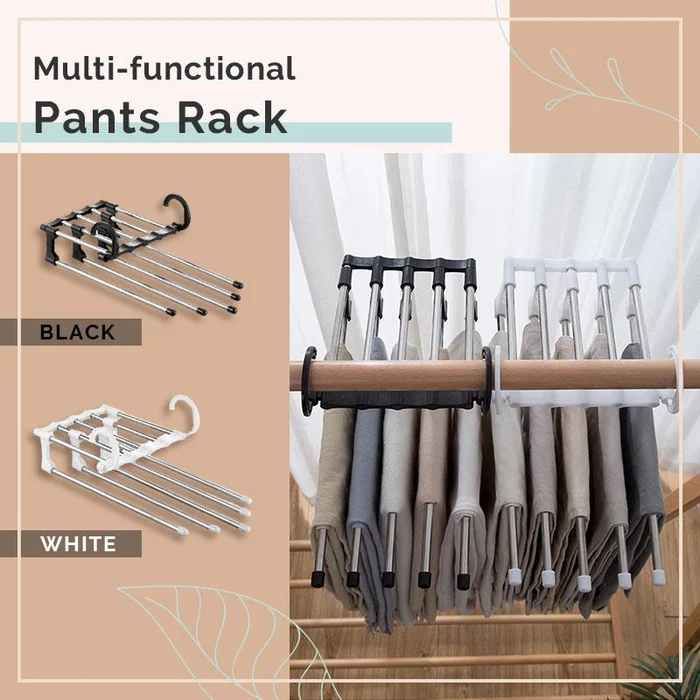 📢📢Acheter 5 recevoir 5 gratuits⏰Porte-Pantalons Multifonctionnel – Gain de Place et Pratique 🌟🏆 - Image 8