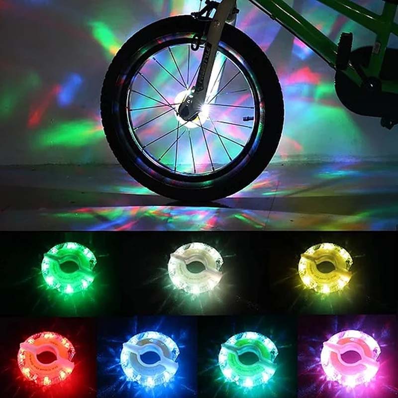 📢📢50 % de réduction !!! ✨ Éclairage LED pour moyeu de roue de vélo pour la conduite de nuit - Image 4