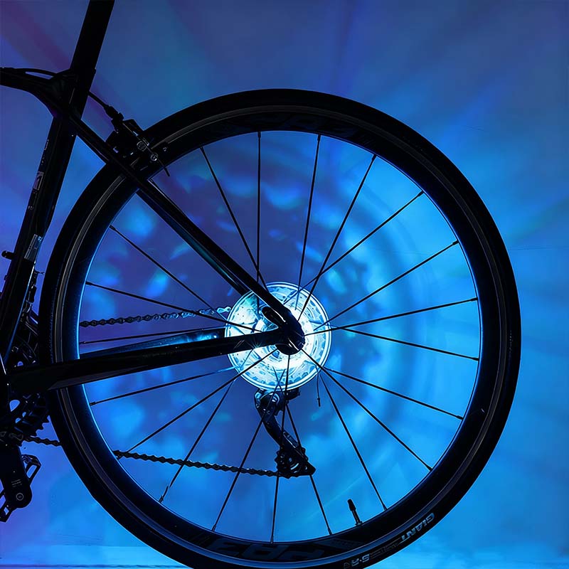 📢📢50 % de réduction !!! ✨ Éclairage LED pour moyeu de roue de vélo pour la conduite de nuit - Image 7