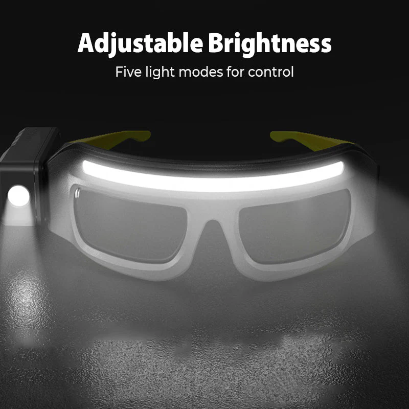 Lunettes LED Mains Libres - Éclairage Intégré Réglable, Léger et Confortable pour Bricolage/Réparations 🛠️📦 - Image 4