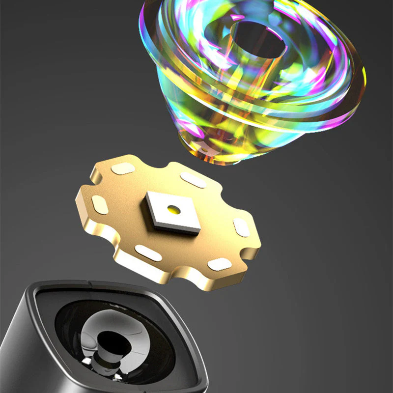 📢📢50 % de réduction !!!🎅Lampe frontale LED ultra-légère à porter sur l’oreille : 5 modes, détection gestuelle & batterie intelligente ! 💡🏃♂️ - Image 5