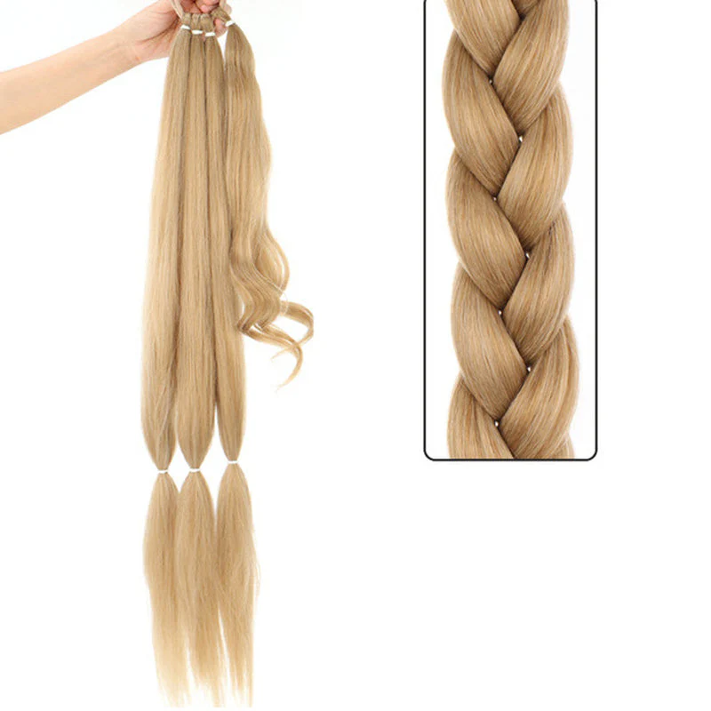 đąđą50 % de rĂ©duction !!!âšExtension lĂ©gĂšre pour queue de cheval longue tressĂ©e pour femmes - Image 13