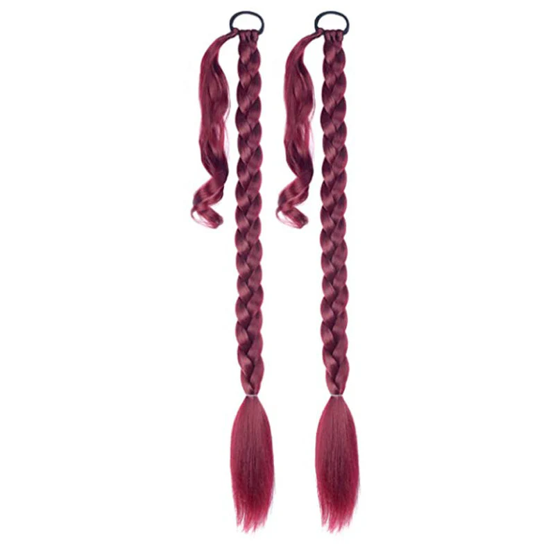 đąđą50 % de rĂ©duction !!!âšExtension lĂ©gĂšre pour queue de cheval longue tressĂ©e pour femmes - Image 14