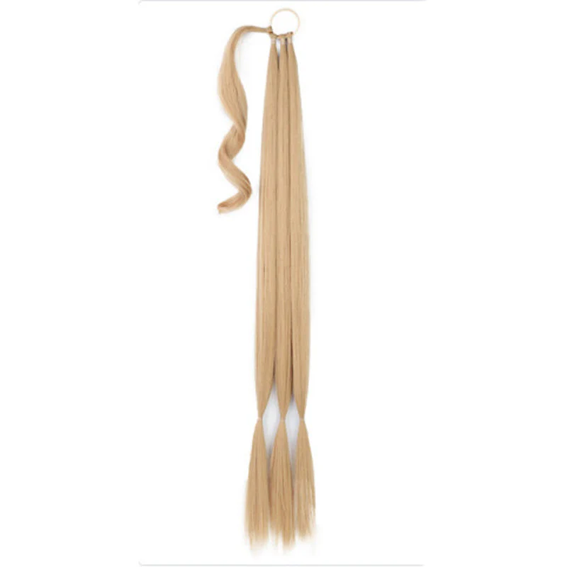 đąđą50 % de rĂ©duction !!!âšExtension lĂ©gĂšre pour queue de cheval longue tressĂ©e pour femmes - Image 15