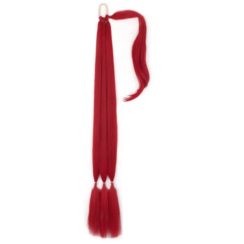 đąđą50 % de rĂ©duction !!!âšExtension lĂ©gĂšre pour queue de cheval longue tressĂ©e pour femmes - Image 18