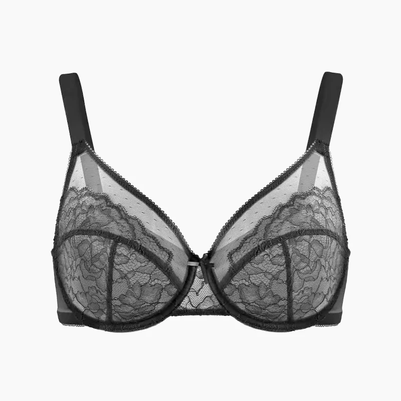 ⏳ Temps limité 60% de réduction 💥 Soutien-gorge en dentelle minimal avec couverture complète - Image 9