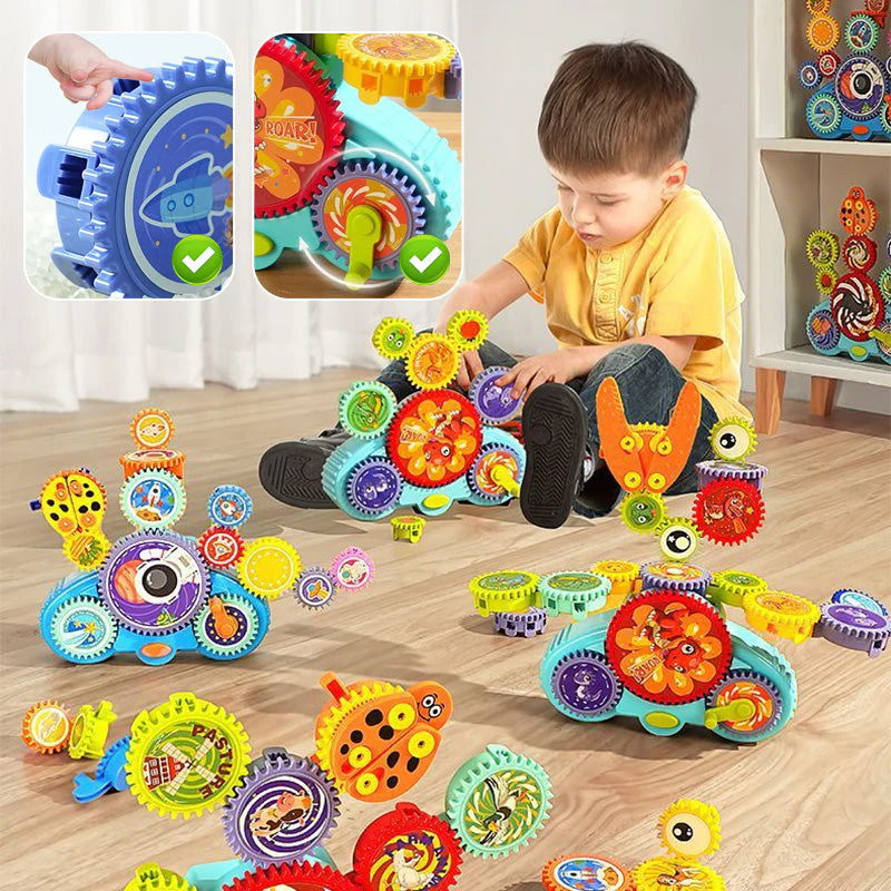 📢📢50% DE RÉDUCTION!!!🎁Jeu de construction électrique transformable