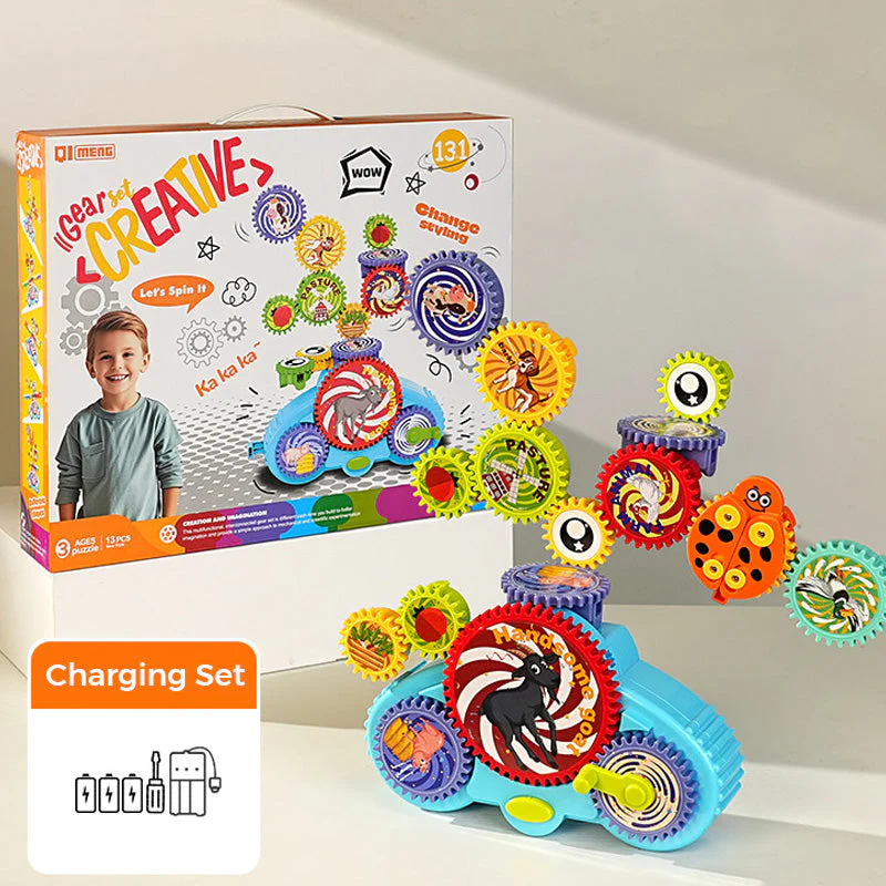 📢📢50% DE RÉDUCTION!!!🎁Jeu de construction électrique transformable - Image 11