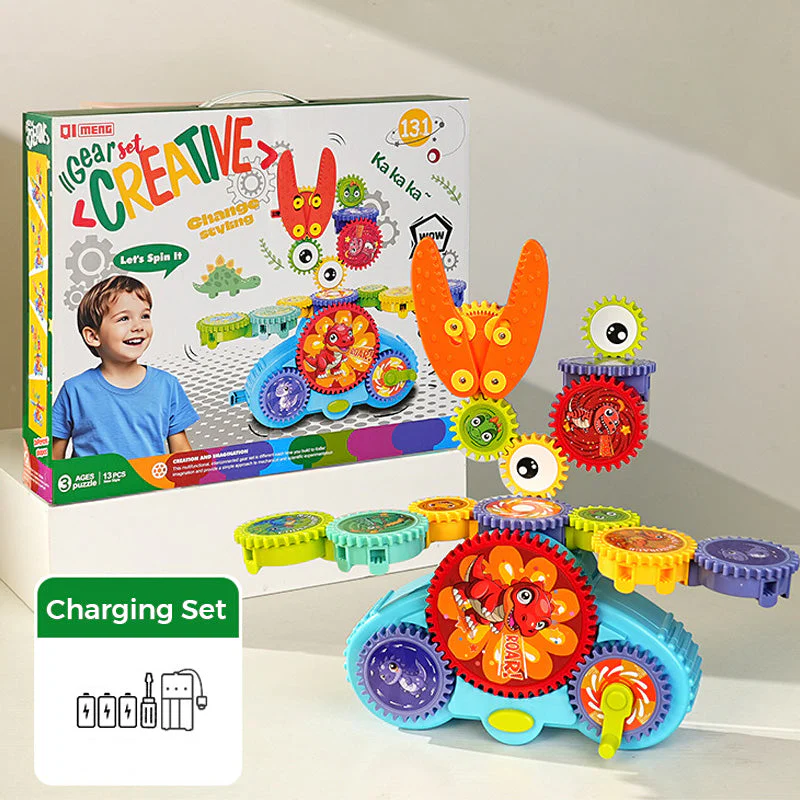 📢📢50% DE RÉDUCTION!!!🎁Jeu de construction électrique transformable - Image 12