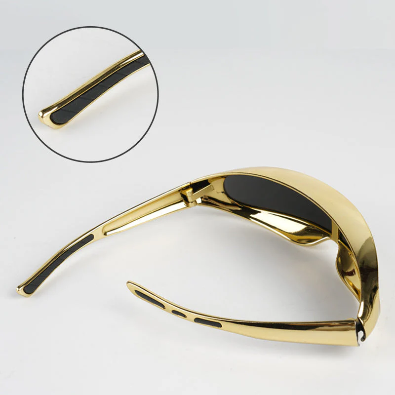 Lunettes de protection à miroir en une pièce pour soudage - Image 8