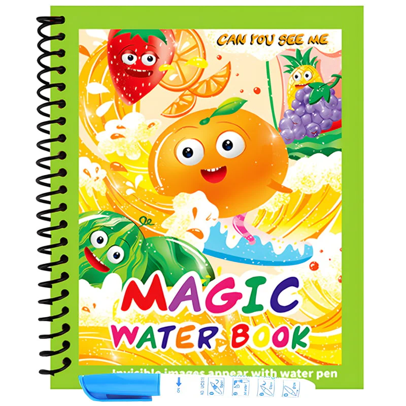 🌹Achetez 1, obtenez 1 gratuit🔥Promotion d'été 🎁✨️Livre magique sur l'eau📚️🎨🧠 - Image 20
