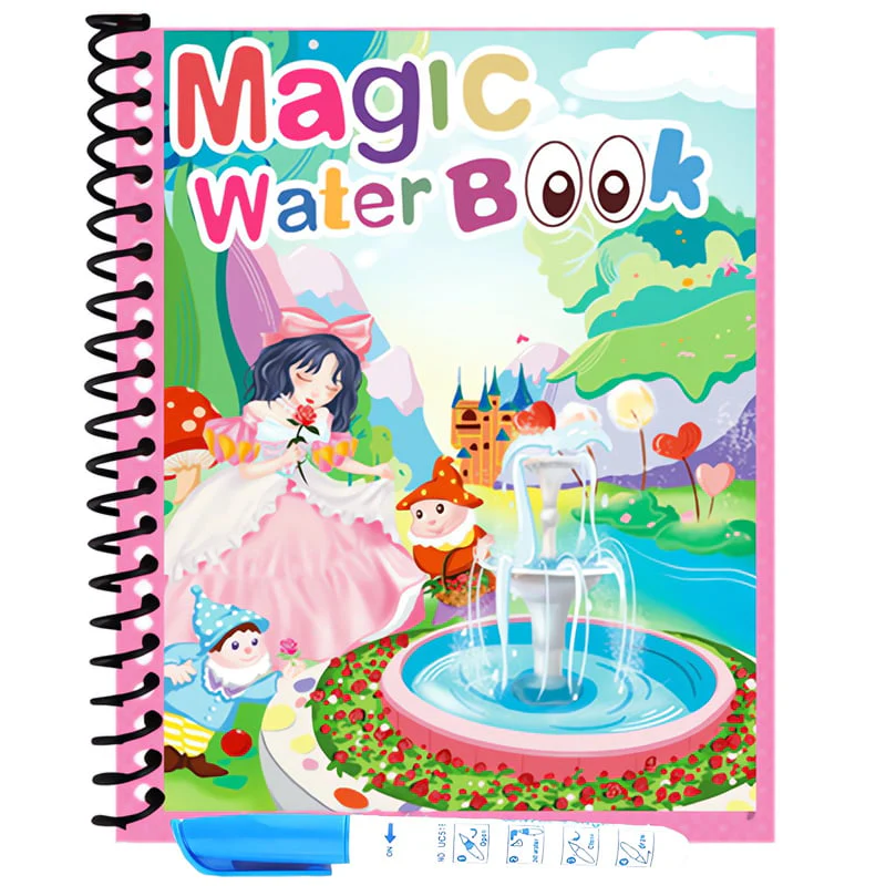 🌹Achetez 1, obtenez 1 gratuit🔥Promotion d'été 🎁✨️Livre magique sur l'eau📚️🎨🧠 - Image 21
